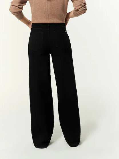 Black Wide Leg Jeans