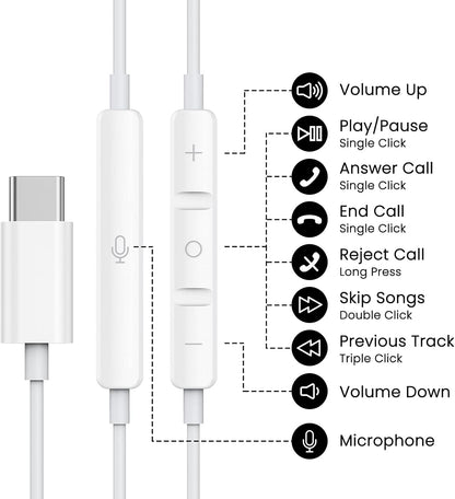 USB C Headphones