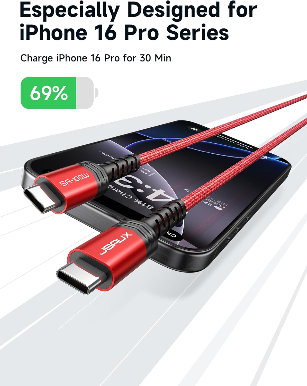 JSAUX USB C to USB C Cable