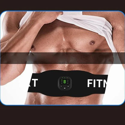 Weight Loss Abdomen Fitness Black Belt | حزام لياقة للبطن وفقدان الوزن باللون الأسود